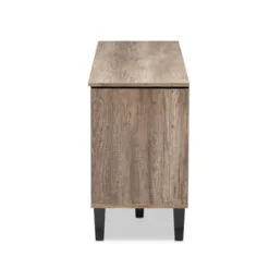 Cardiff Modern And Contemporary Wood TV Stand For TVs Up To 55" - Light Brown - Baxton Studio -Furniture Specialty Store GUEST cef2e581 e494 445a bdaf 35b503327dfa