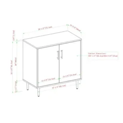 Angelo Modern Bookmatch Accent Cabinet - Saracina Home -Furniture Specialty Store GUEST cf0b4a1a 7813 4e3e aff3 4cb726389e84