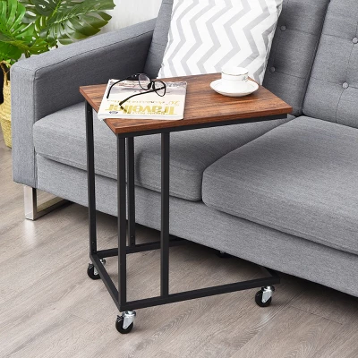 Laptop Holder Sofa Side End MobileTable Multiple Stand Desk Notebook Beside Wood 4 Laptop Holder Sofa Side End MobileTable Multiple Stand Desk Notebook Beside Wood - Image 2