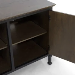 Kelson Multi Storage TV Stand For TVs Up To 80" Medium Weathered Oak - HOMES: Inside + Out -Furniture Specialty Store GUEST cf421594 9614 487d 875b 85ef62eb2cdc