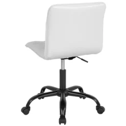 Emma And Oliver Home Office Armless Task Office Chair With Tufted Back/Seat -Furniture Specialty Store GUEST cf573aad e49a 4ace 9695 819dc11f5798