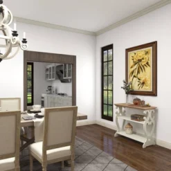 Farmhouse Wood Console Table Off White - Olivia & May -Furniture Specialty Store GUEST cf7dc400 27fe 4a57 9ed5 e0769738f748