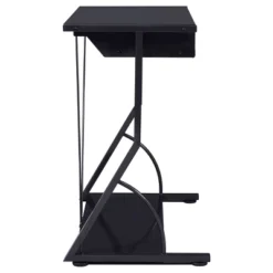 Alastair Computer Desk With Keyboard Tray And Storage Shelf Black - Coaster -Furniture Specialty Store GUEST d05d2278 acaa 4d6c b51a 872687bc9e4f