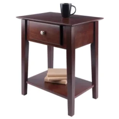 Shaker Nightstand Walnut - Winsome -Furniture Specialty Store GUEST d09e4610 a2db 43f2 9a66 3b7995bee30d