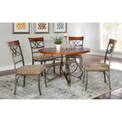 5pc Carter Dining Set - Powell Company -Furniture Specialty Store GUEST d1192304 83b1 4704 a69a 8c9a4c50bcf0