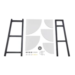 70" Free Standing 5 Tier Pyramid Corner Shelf - Danya B. 30 70" Free Standing 5 Tier Pyramid Corner Shelf - Danya B. -Furniture Specialty Store GUEST d1c0e48f 1ea7 4f2c 94d5 43e879cc1d14