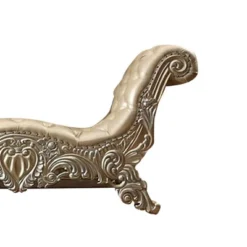 75" Vatican PU Bench Light Gold/Champagne Silver Finish - Acme Furniture -Furniture Specialty Store GUEST d2107d1c 8085 4e4a 9404 821ae31b0f3a