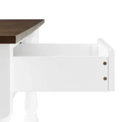 Caitlyn Wood Top Kitchen Island White/Dark Brown - Crosley -Furniture Specialty Store GUEST d27b3bb3 2fe4 43f1 8039 57dbaf47ffdf