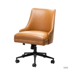 Xavier Faux Leather Office Task Chair With Nailhead | Karat Home -Furniture Specialty Store GUEST d30a8f42 9d14 47c2 a482 66362da7e634