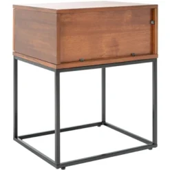 Marquise 1 Drawer Nighstand - Brown - Safavieh 17 Marquise 1 Drawer Nighstand - Brown - Safavieh -Furniture Specialty Store GUEST d316256e 3798 49c6 b922 1bf08813d663