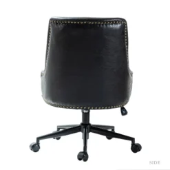 Xavier Faux Leather Office Task Chair With Nailhead | Karat Home -Furniture Specialty Store GUEST d31ccc69 d88b 47e9 a879 51c864b1341b