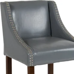 Flash Furniture Carmel Series 24" High Transitional Wood Counter Height Stool With Accent Nail Trim -Furniture Specialty Store GUEST d3a63889 dc7d 4a21 9c4b a39f641b3e88