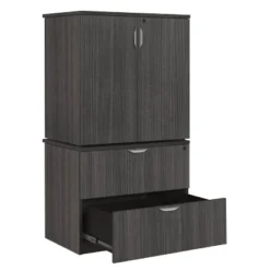 Legacy File With Stackable Storage Cabinet - Regency
