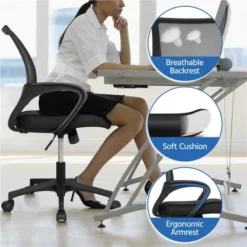 Yaheetech Adjustable Ergonomic Computer Chair Office Chair 19 Yaheetech Adjustable Ergonomic Computer Chair Office Chair -Furniture Specialty Store GUEST d43aa7ea 23ff 48ab bee7 99a1eef70d2a