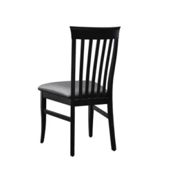 Set Of 2 Smythe Upholstered Chairs Black - Linon -Furniture Specialty Store GUEST d531665d 452b 4df2 b358 cc29ce90065a