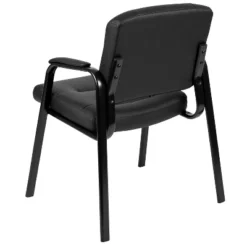 Emma And Oliver Black LeatherSoft Executive Reception Chair - Guest Chair -Furniture Specialty Store GUEST d70e8ffe 0f09 4f64 bf89 d93a382cb925