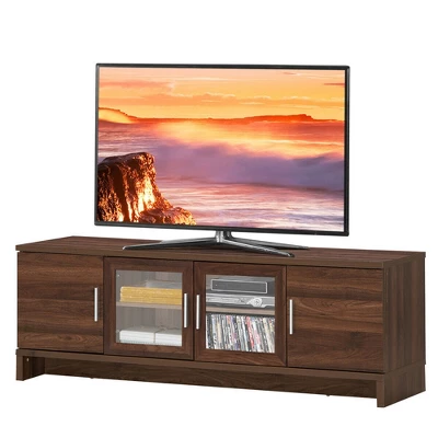 Costway TV Stand Media Entertainment Center For TV's Up To 70'' W/ Storage Cabinet 13 Costway TV Stand Media Entertainment Center For TV's Up To 70'' W/ Storage Cabinet - Image 11