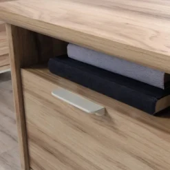 Portage Park Executive Desk Kiln Acacia - Sauder -Furniture Specialty Store GUEST d8176fce cb66 439f b2bd 67df3f976c70