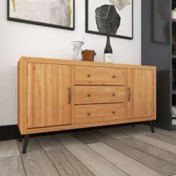 Modern Wood Sideboard Buffet Light Brown - Olivia & May -Furniture Specialty Store GUEST d82de1d5 06ff 481f aedd d59f6ccc27ac
