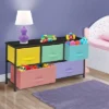 Sorbus Drawer Dresser For Bedroom Home And Office And More Black/Pastels -Furniture Specialty Store GUEST d8c3da6a f1a6 46e0 8f6a 0ee5647244dd