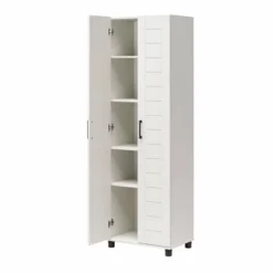 Portford 24" Wide 2 Door Shiplap Cabinet White - Room & Joy -Furniture Specialty Store GUEST d9a5997d 95d8 4ed9 b8e9 d1f02209411b