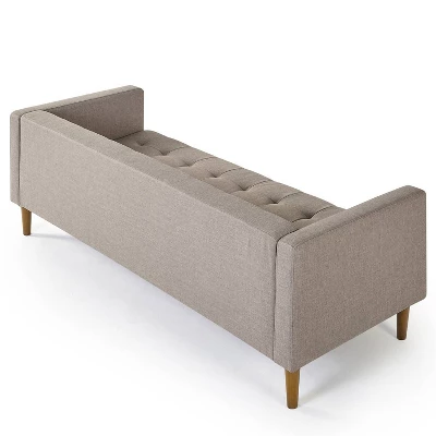 73" Pascal Sofa Oatmeal - Zinus 8 73" Pascal Sofa Oatmeal - Zinus - Image 6