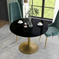 Koldfield Steel Base Round Dining Table - HOMES: Inside + Out -Furniture Specialty Store GUEST da1ebfd4 165f 4f79 b97e 686e257c18e4