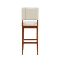 Milano Padded Barstool Upholstered Seat & Back - Linon -Furniture Specialty Store GUEST da20a2a1 4594 4171 bd6f 91643a9f044a