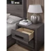 Flemming 2 Drawer Nightstand Gray - MiBasics -Furniture Specialty Store GUEST da3384e0 f505 4d23 b28b 1417594dfe1c