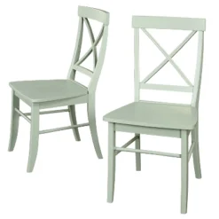 Set Of 2 Albury Cross Back Dining Chairs - Buylateral -Furniture Specialty Store GUEST da994b99 26ab 42cf 8ec0 1927c68a3ced