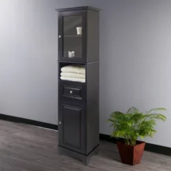 Alps Cabinet Black - Winsome -Furniture Specialty Store GUEST daf39a4c 5224 446c 8d01 806de16eed53