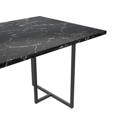 Astor Dining Table Marble Top With Legs - Cosmoliving By Cosmopolitan 7 Astor Dining Table Marble Top With Legs - Cosmoliving By Cosmopolitan - Image 5