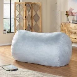 6.5' Inkom Modern Microfiber Pastel Bean Bag - Christopher Knight Home -Furniture Specialty Store GUEST dbbe3c12 104c 48eb 84bb e84ddce85d29