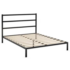 Costway Twin/Full Metal Bed Platform Frame Heavy Duty Mattress Foundation W/Headboard -Furniture Specialty Store GUEST dcef5771 0205 4584 8f50 e6a3cfa5f48a