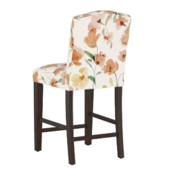 Alex Camel Back Counter Height Barstool With Botanical Print - Skyline Furniture -Furniture Specialty Store GUEST dd00f3ee b012 4ba0 814e 28b30668cbb9