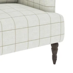 Everlee Armchair With Gray Wash Legs - Handy Living -Furniture Specialty Store GUEST dd2756b0 7fa5 41f1 8f10 16dcd7e55374