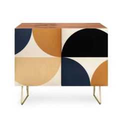 Color Poems Bold Minimalism XII Walnut Credenza - Deny Designs -Furniture Specialty Store GUEST dd2c28f2 ba15 43c0 adae 729b68e96b34