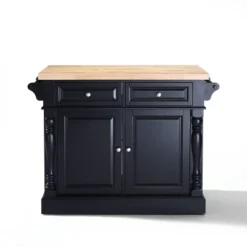 Oxford Butcher Block Kitchen Island Black - Crosley -Furniture Specialty Store GUEST dd699023 357f 46c9 b42e f87175083f75