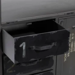 Industrial Wood Buffet Gray - Olivia & May -Furniture Specialty Store GUEST de879f2f 6bcd 4b86 9e6f c9252c0bbe0f