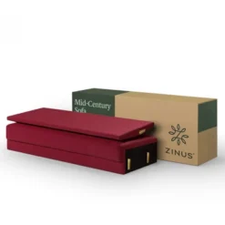 76" Mikhail Sofa Ruby Red - Zinus 21 76" Mikhail Sofa Ruby Red - Zinus -Furniture Specialty Store GUEST def8c5be 89ca 4ee5 88dc d3156467363f