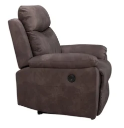 FC Design Modern Power Recliner Chair With USB Charging Port And Pillow Top Arms Palomino Fabric Single Seat Reclining Sofa -Furniture Specialty Store GUEST dfddad4a 76c6 4da4 8f13 4a06d49f7023