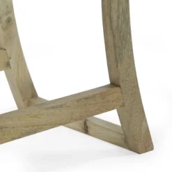 Meagher Rustic Handcrafted Mango Wood Console Table Natural - Christopher Knight Home -Furniture Specialty Store GUEST e05f07a8 766b 4ae7 a60e 21fc209a330a