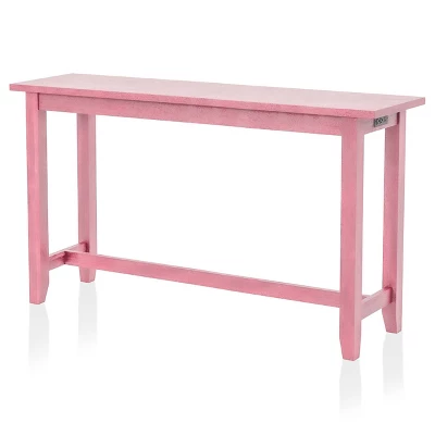 Rockland Counter Height Table With USB Port Antique Pink - HOMES: Inside + Out 5 Rockland Counter Height Table With USB Port Antique Pink - HOMES: Inside + Out - Image 3