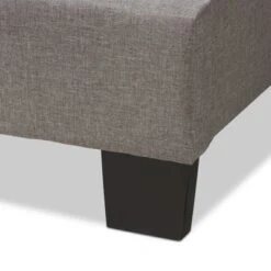 Vivienne Modern And Contemporary Fabric Upholstered Bed Light Gray - Baxton Studio -Furniture Specialty Store GUEST e164cee3 69a4 4657 8703 f67e37a0d0c7