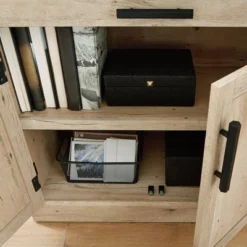 Mason Peak 2 Door Office Storage Cabinet Prime Oak - Sauder -Furniture Specialty Store GUEST e1763868 c255 4564 85fd 306fc9f70771