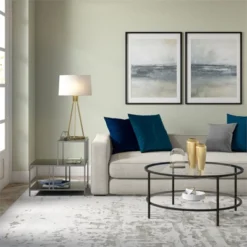 Gunmetal Gray Side Table - Henn&Hart -Furniture Specialty Store GUEST e25bdbbc fa7a 4c31 92b4 a32250282cd0