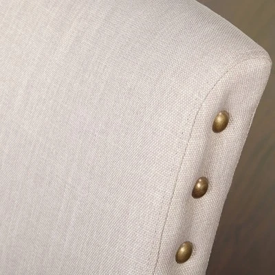 6pc Burntwood Parson Dining Set With Bench Weathered Gray - Buylateral 10 6pc Burntwood Parson Dining Set With Bench Weathered Gray - Buylateral - Image 8