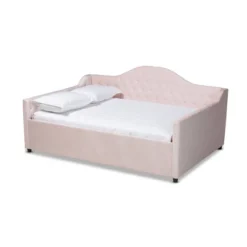 Perry Velvet Daybed - Baxton Studio -Furniture Specialty Store GUEST e2a3908c eb7b 44f2 af61 8d4d6d0be731