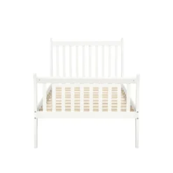 Twin Size Wood Platform Bed Frame With Slat Support-ModernLuxe 14 Twin Size Wood Platform Bed Frame With Slat Support-ModernLuxe -Furniture Specialty Store GUEST e302d9e8 4a14 4f77 b605 c3242c8e7aea