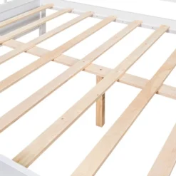 Full Size Wood Daybed With Support Leg-ModernLuxe -Furniture Specialty Store GUEST e39a3232 c4ef 4ff8 85cd 2f04c51cb22e